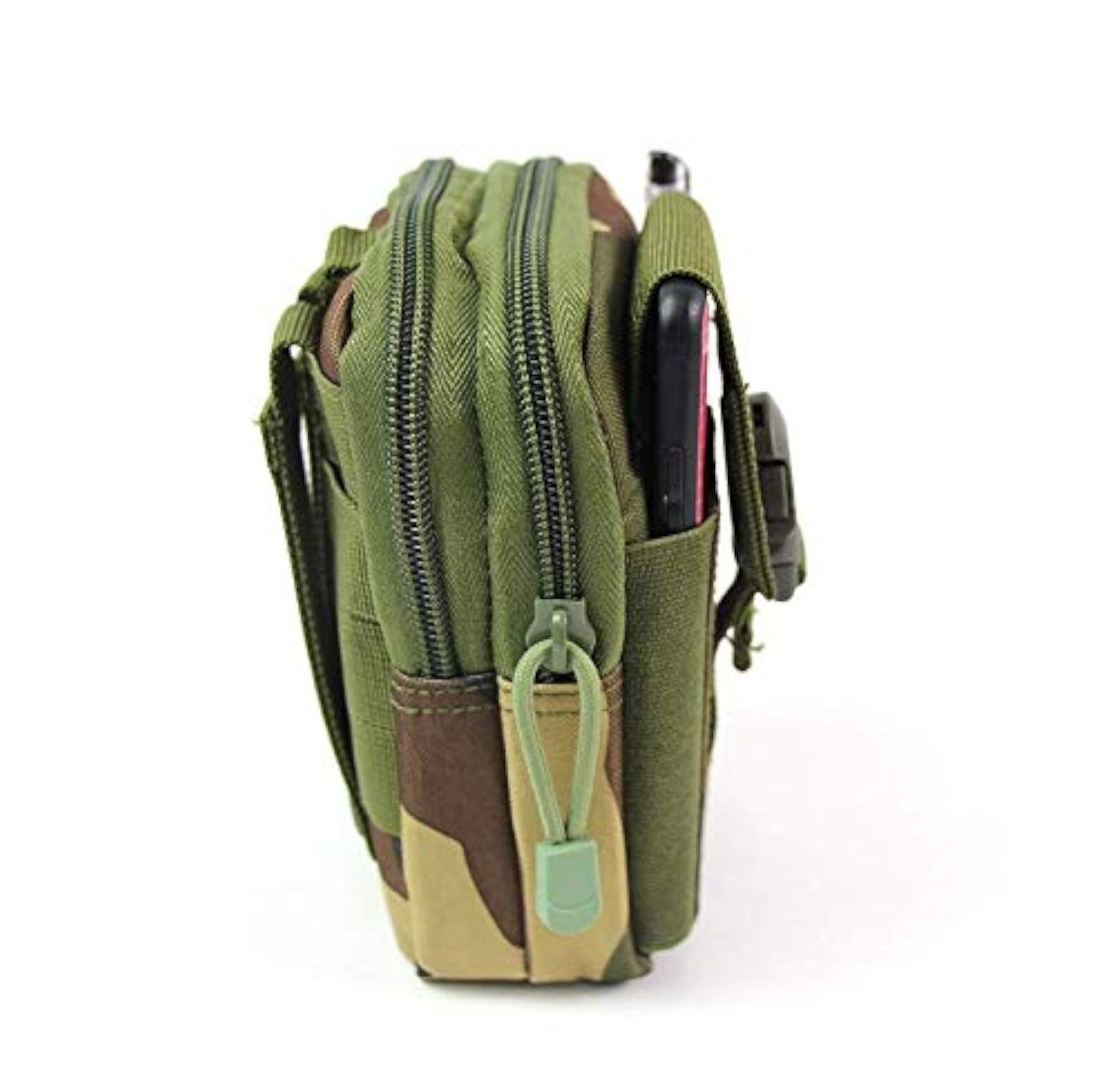 Print Gadget Travel Waste Pouch Nylon Zipper Bag